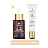 Pack Sesderma Ilumina tu piel C VIT serum + C VIT contorno de ojos